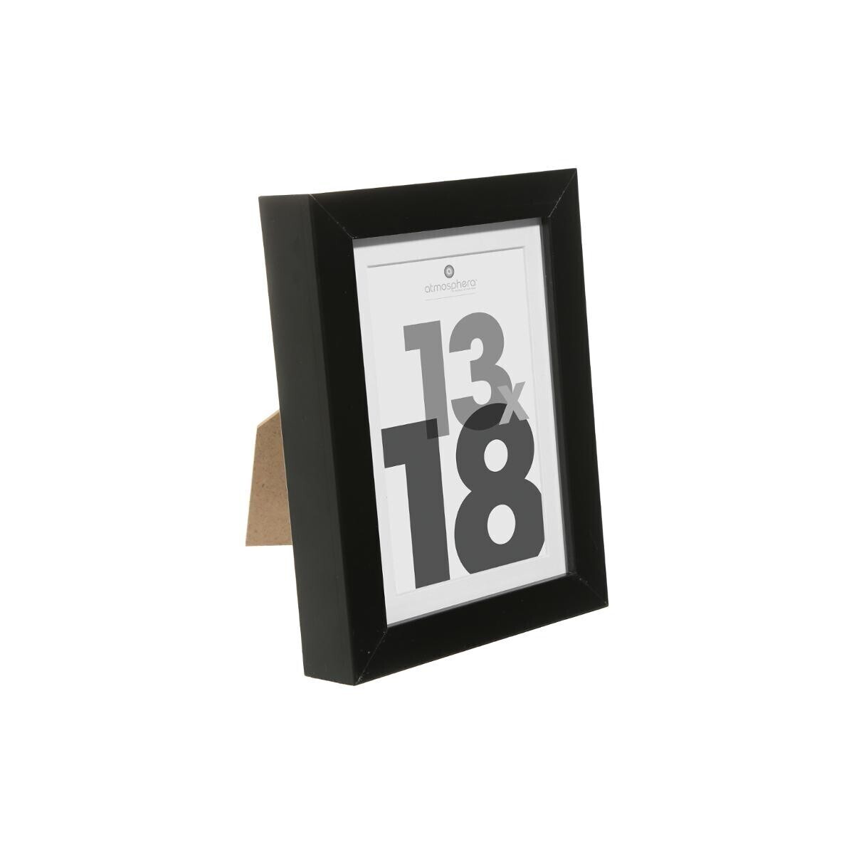 Wooden Photo Frame "Eva" Black, 13x18 cm Black