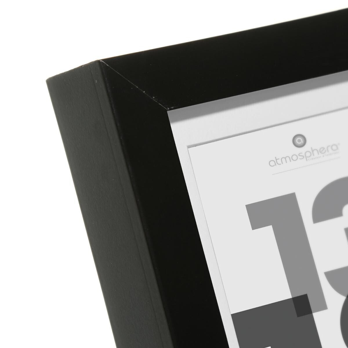 Wooden Photo Frame "Eva" Black, 13x18 cm Black