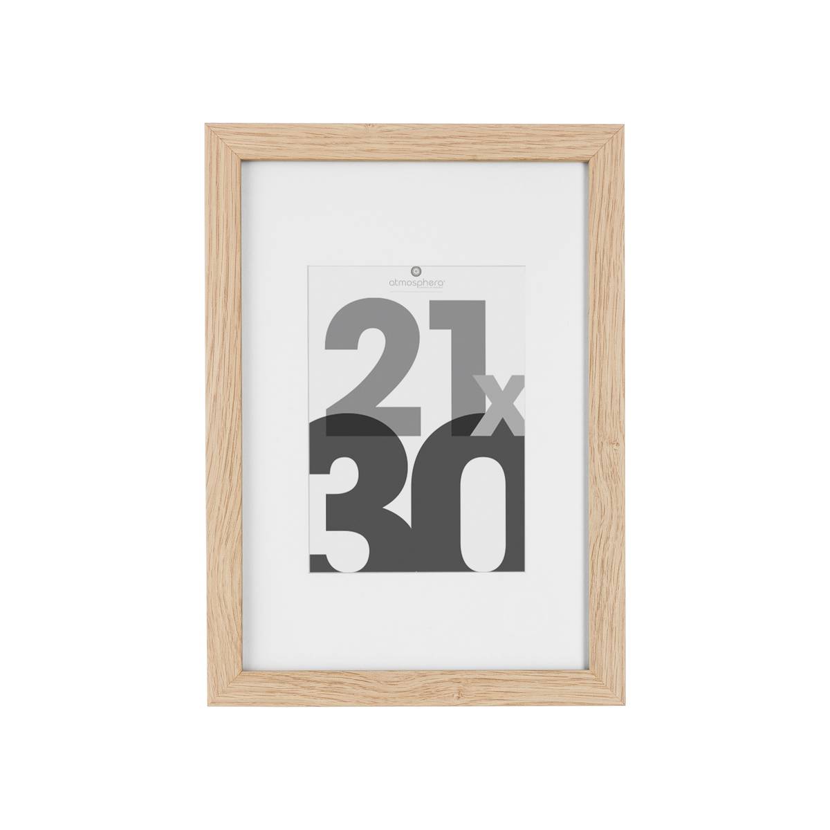 Wooden Photo Frame "Eva" 21x30 cm Natural wood