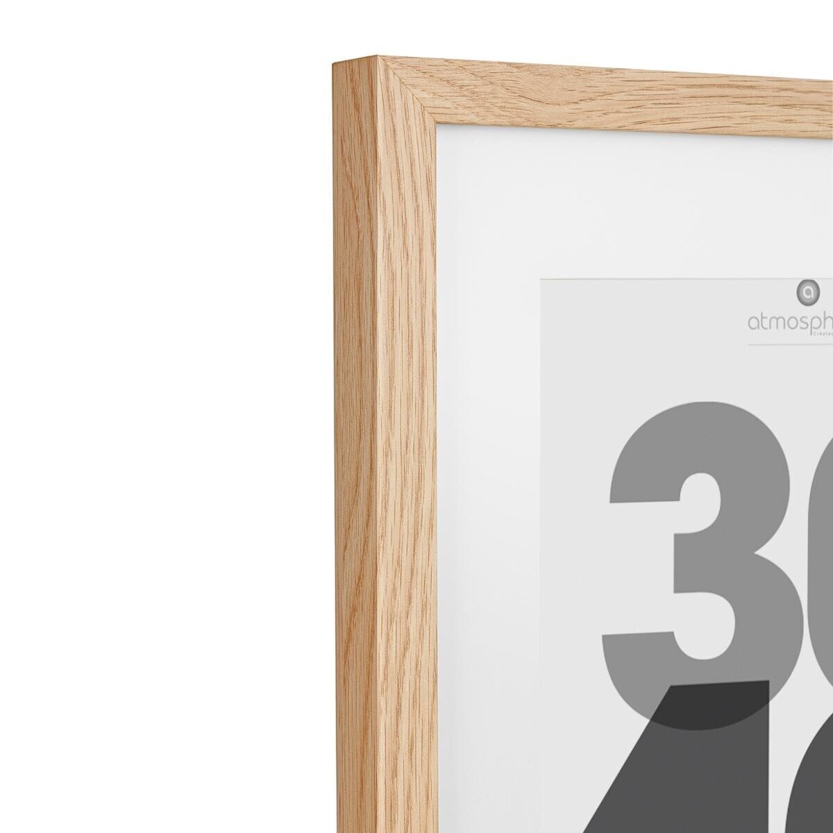 Wooden Photo Frame "Eva" 30x40 cm Natural wood