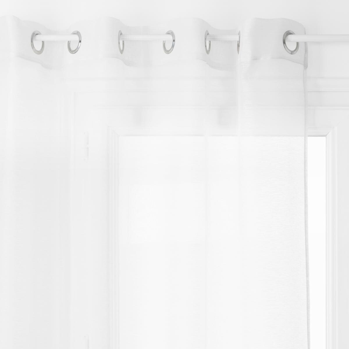 "Moly" Sheer Curtain White, 135x240 cm White