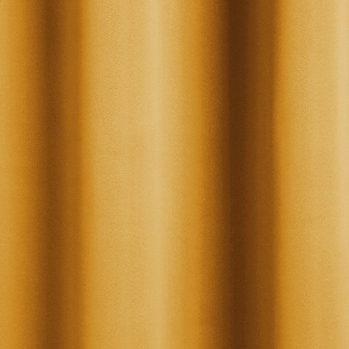 Blackout Curtain "Odelie" Mustard yellow, 140x260 cm Mustard yellow
