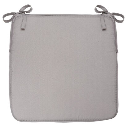 Chair cushion gray, 39x39 cm