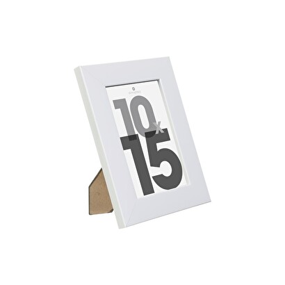 Photo frame "lise" white, 10x15 cm