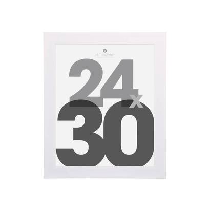 Photo frame "lise" white, 24x30 cm