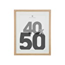Wooden Photo Frame "Eva" 40x50 cm Natural wood