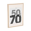 Wooden Photo Frame "Eva" 50x70 cm Natural wood