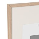 Wooden Photo Frame "Eva" 70x100 cm Natural wood
