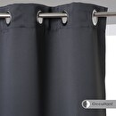 Set of 2 blackout curtains "Odelie" Slate grey, 135x240 cm Slate grey