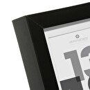 Wooden Photo Frame "Eva" Black, 13x18 cm Black