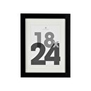 Wooden Photo Frame "Eva" Black, 18x24 cm Black