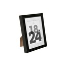 Wooden Photo Frame "Eva" Black, 18x24 cm Black