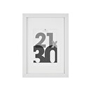 Wooden Photo Frame "Eva" White, 21x30 cm White