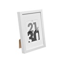 Wooden Photo Frame "Eva" White, 21x30 cm White