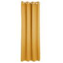 Blackout Curtain "Odelie" Mustard yellow, 140x260 cm Mustard yellow