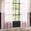 "Moly" Sheer Curtain Light pink, 135x240 cm Light pink