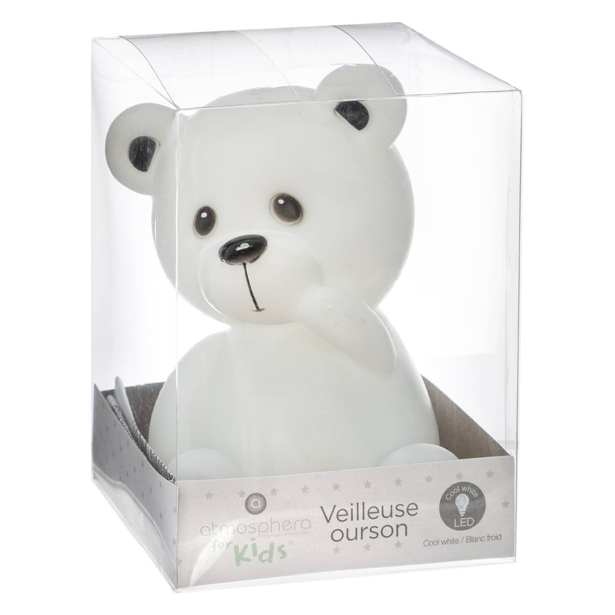 Children's Night Light "Teddy Bear" H.14 cm Blue