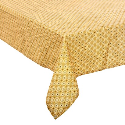 Stain-resistant tablecloth "paty" yellow, 140x240 cm
