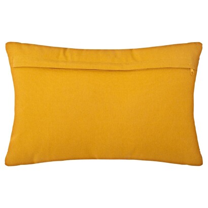 Cushion with otto patterns yellow, 30x50 cm