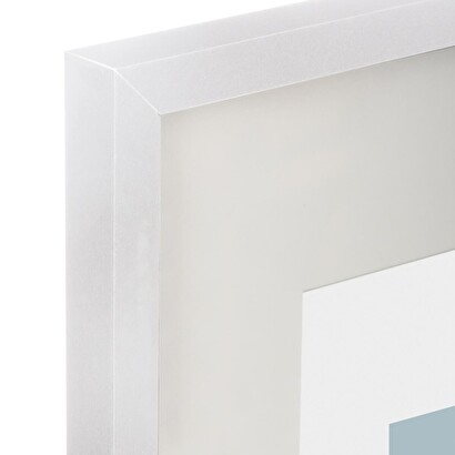 Photo frame "manu" white, 13x18 cm