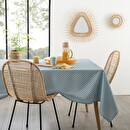 Stain-resistant tablecloth "Tikal" Blue, 140x240 cm Blue