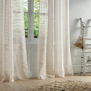 "Lily" Sheer Curtain Beige, 140x240 cm Beige