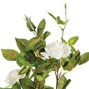 Artificial rose bush H.50 cm Pink