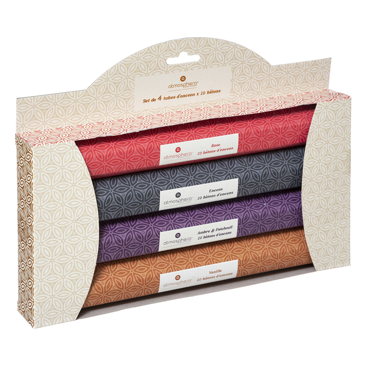 Set of 4 incense sticks "Doli" Multicolor, H.23 cm Multicolored