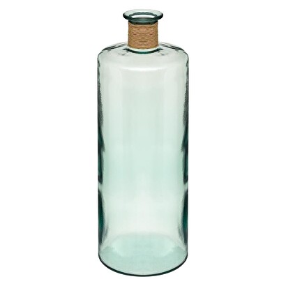 Vase, recycled glass h.75 cm