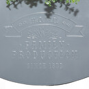 Hanging 4 artificial plants "House" in pot D.44 cm Grey