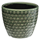Pot, ceramic D.14 cm Blue