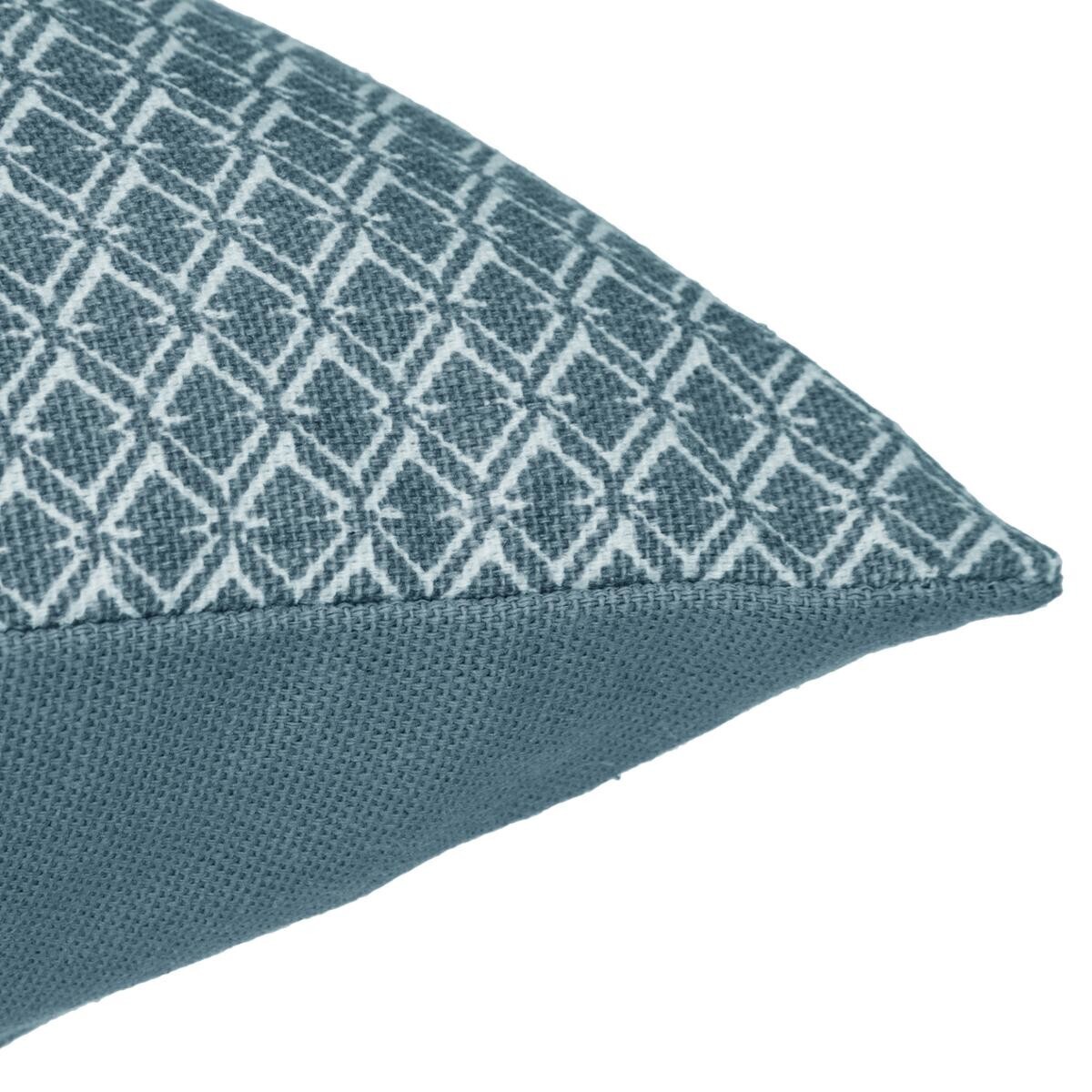 Cushion with Otto patterns Teal blue, 30x50 cm Duck blue
