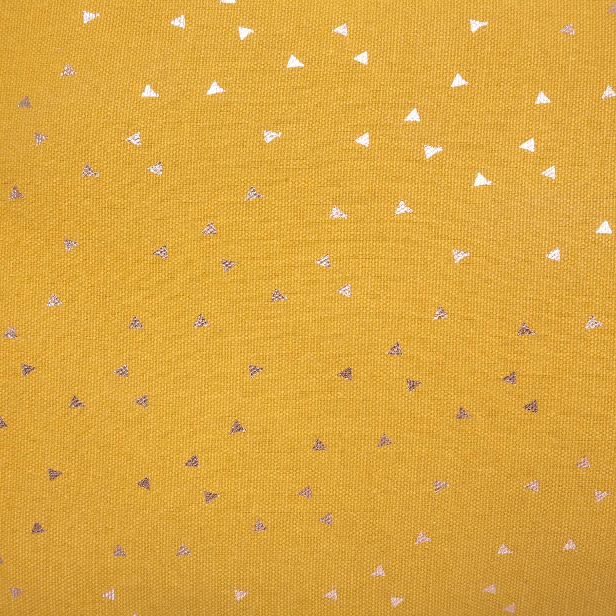 Children's Cushion "Berlingot" Star Mustard yellow, 40x40 cm Mustard yellow