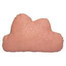 Children's cushion "Berlingot" cloud Terracotta Rose, 45x28 cm Terracotta pink