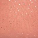 Children's Cushion "Berlingot" Star Terracotta Rose, 40x40 cm Terracotta pink