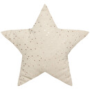Children's Cushion "Berlingot" Star Beige, 40x40 cm Beige