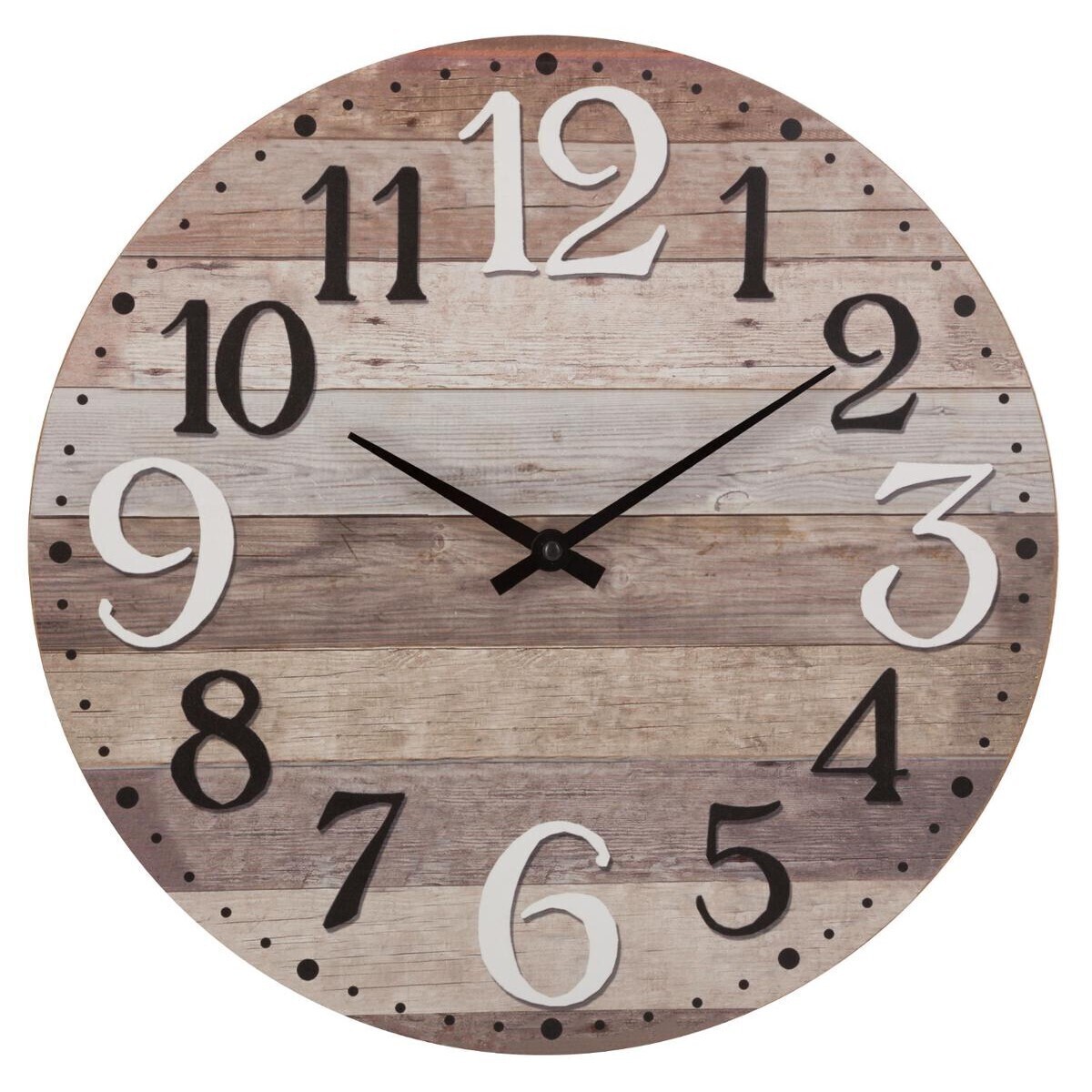 Clock "Alex" D.38 cm Black