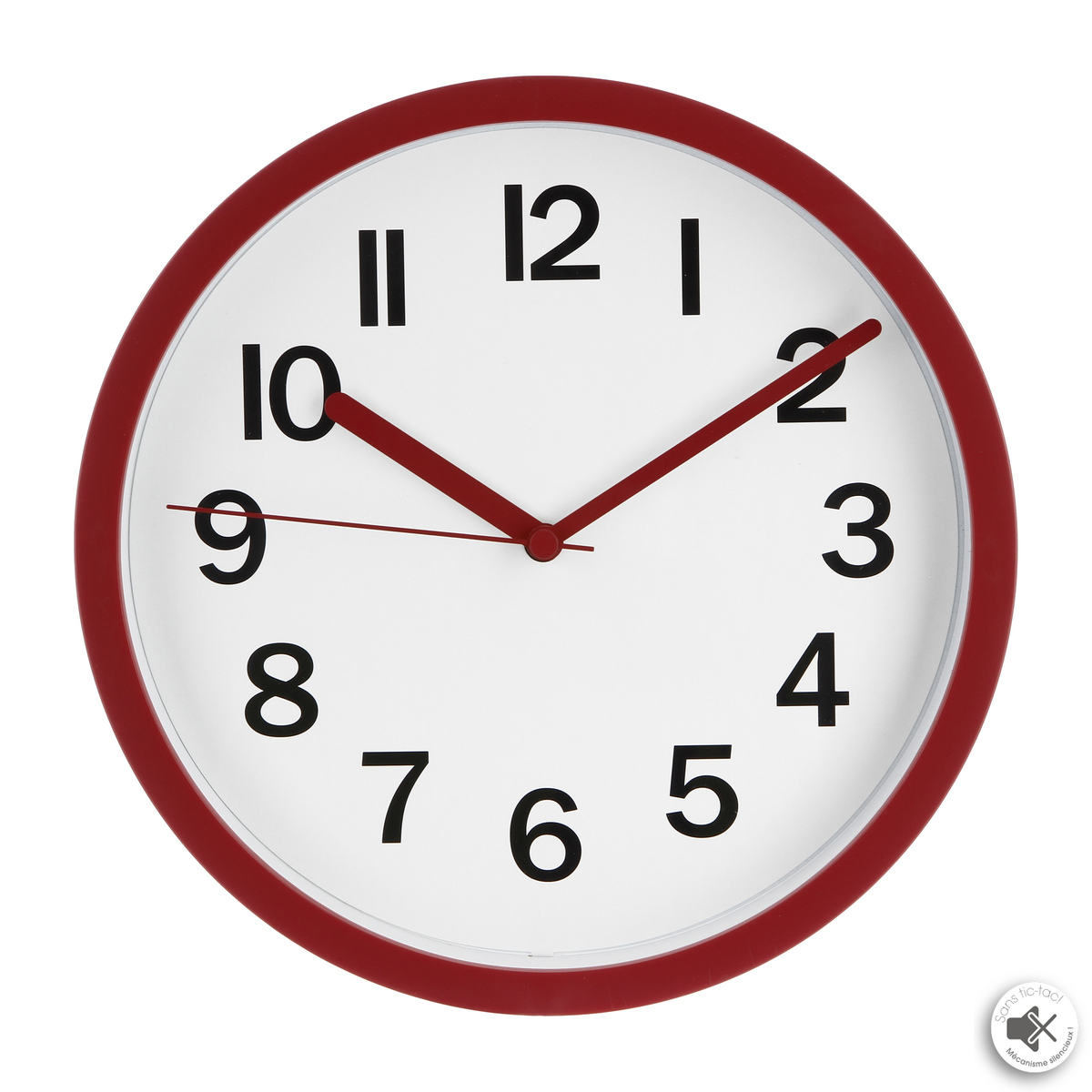 Clock "Loly" D.22 cm Black