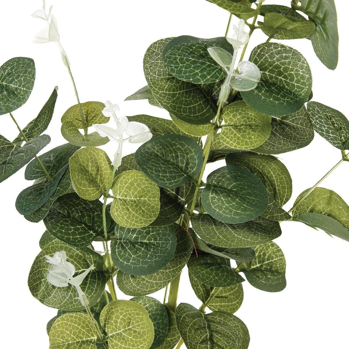 Artificial eucalyptus stem H.91 cm Green