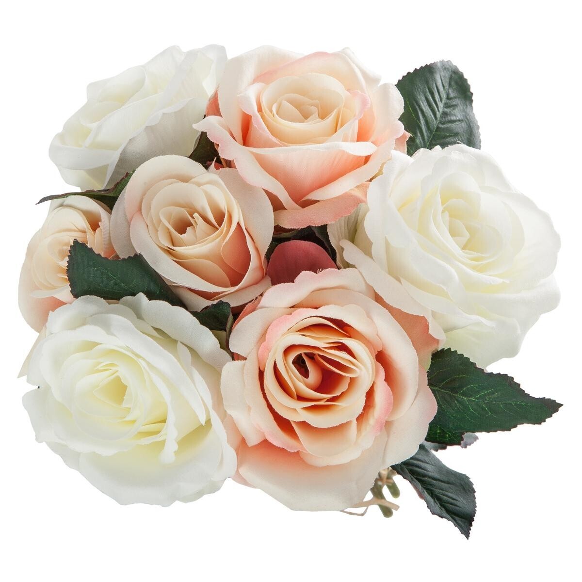 Bouquet of 7 artificial aged roses - ATMOSPHERA Official Website