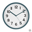 Clock "Loly" D.22 cm Black
