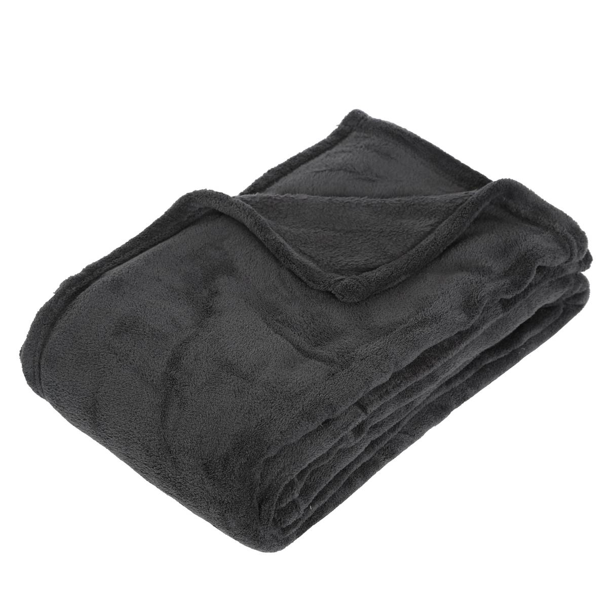 Microfiber Throw Slate grey, 125x150 cm Slate grey
