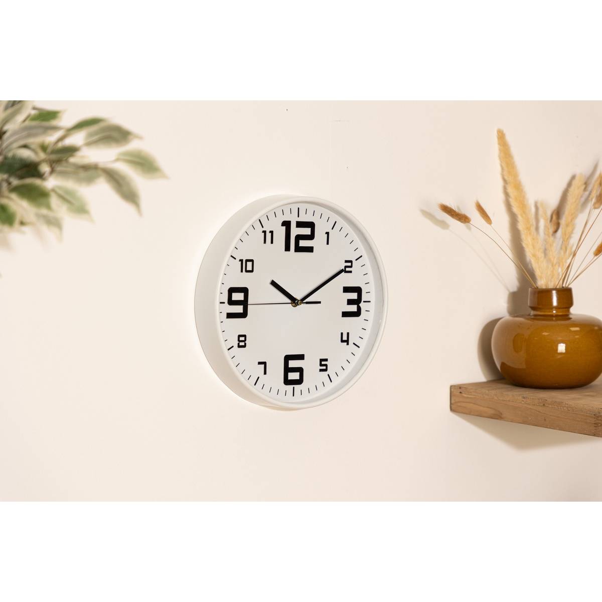 Silver Clock "Elian"
