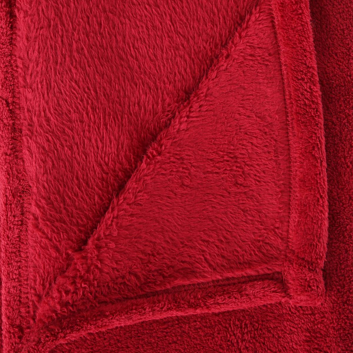Microfiber Throw Red, 180x230 cm Red