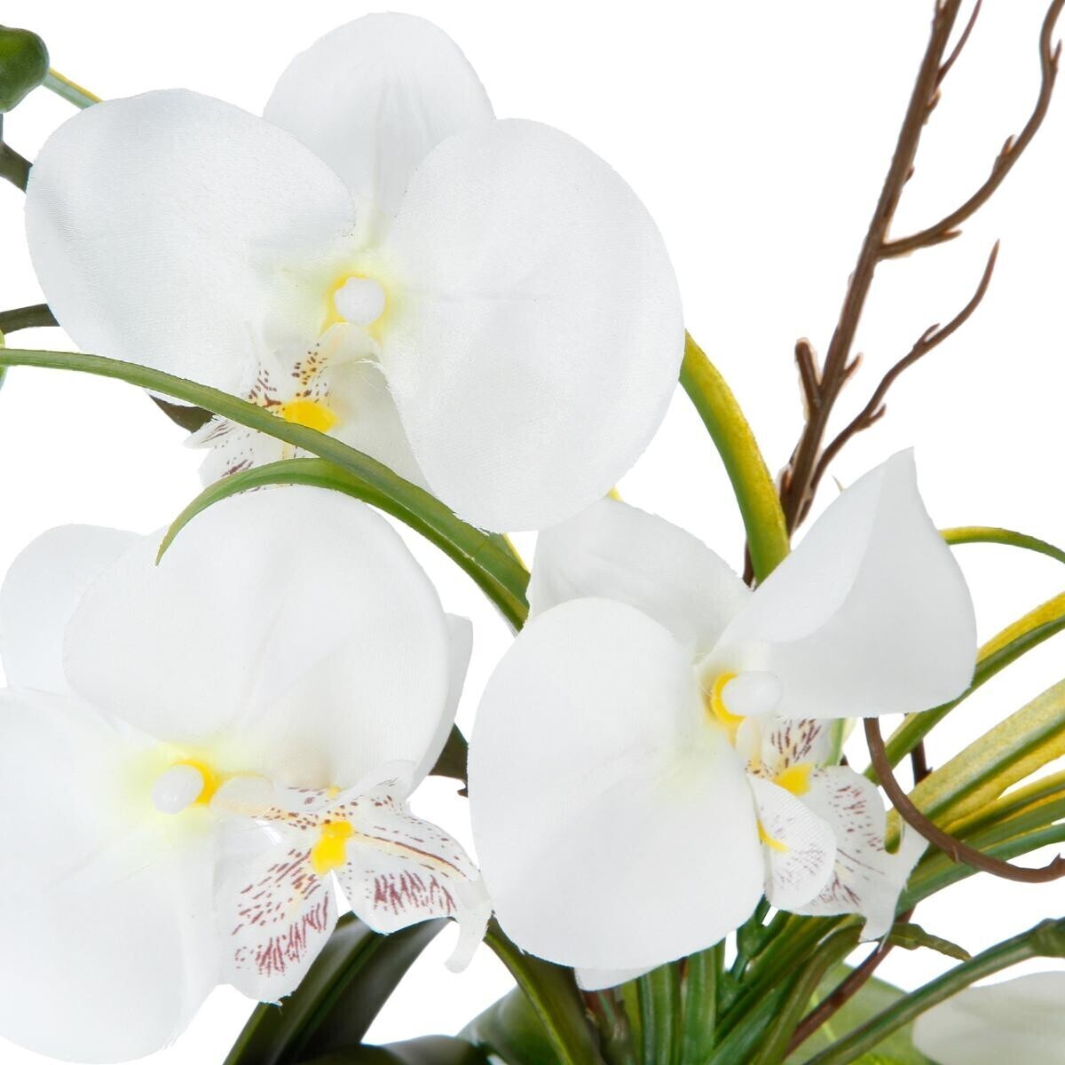 Artificial Orchid Vase Ceramic vase, H.44 cm Model 1