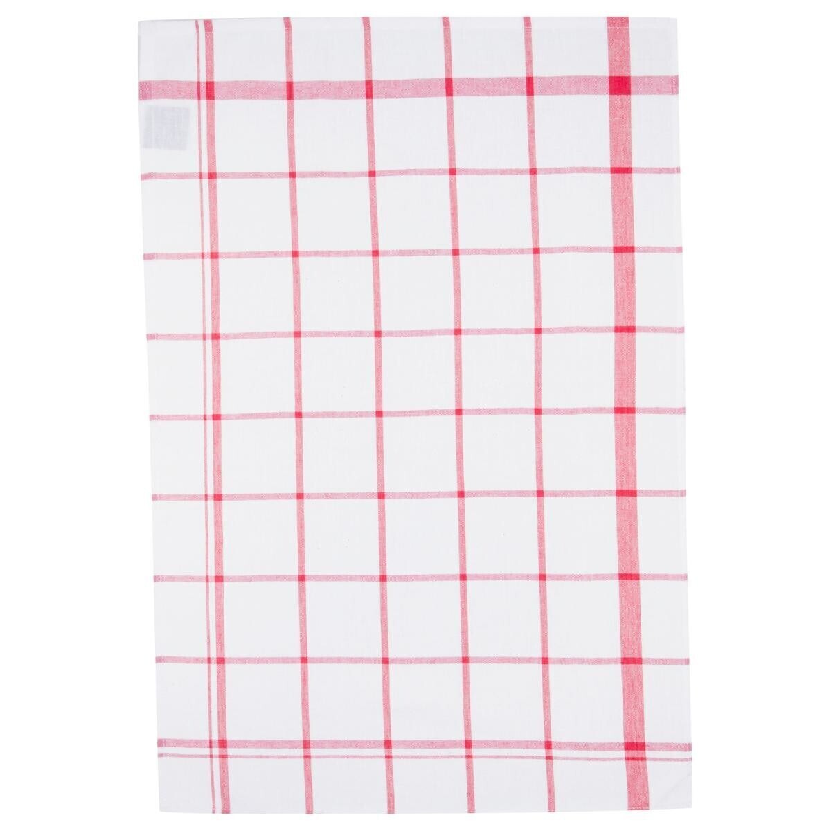Set of 2 cotton tea towels Red, 45x70 cm Red