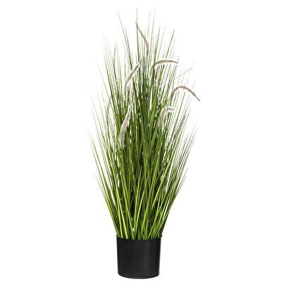 Artificial grass in pot h.100 cm