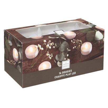 Led candle white, 9g