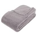 Microfiber Throw Gray, 180x230 cm Grey