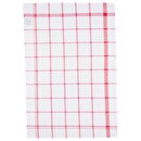 Set of 2 cotton tea towels Red, 45x70 cm Red